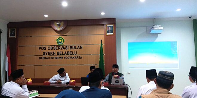 Tim Rukyat Hilal DPW LDII DIY Hadiri Sidang Kemenag di POB Syekh Belabelu