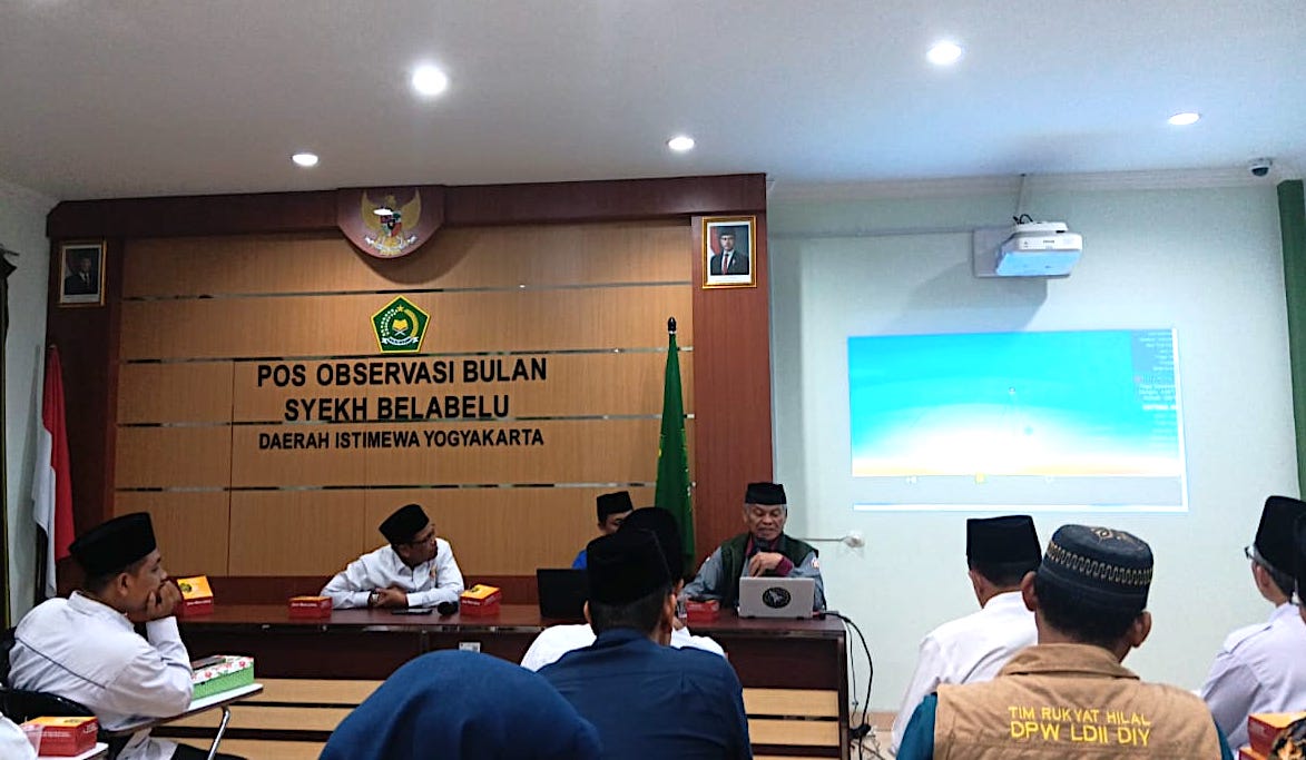 Tim Rukyat Hilal DPW LDII DIY Hadiri Sidang Kemenag di POB Syekh Belabelu