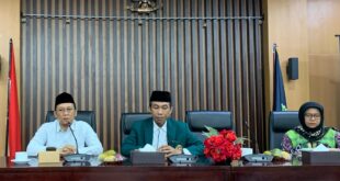 Gus Hilmi saat Memberikan Sambutan Pembukaan Pelatihan MC Didampingi Ketua DPW LDII DIY dan Narasumber
