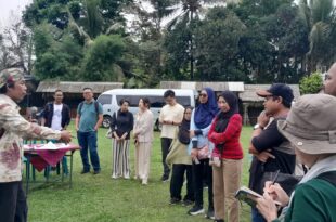 Rombongan Universiti Putra Malaysia (UPM) mengunjungi Kampung ProKlim di Sangurejo, Sleman