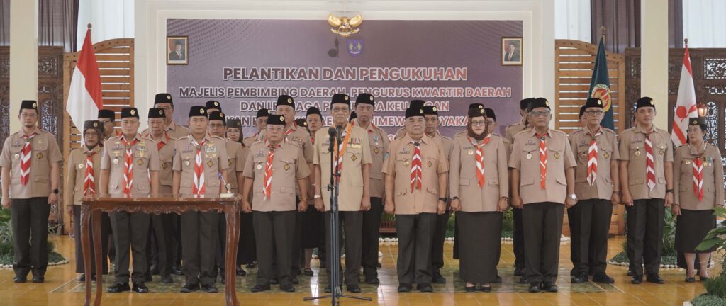 Pelantikan Mabida, Kwarda, dan BPK di Bangsal Kepatihan Senin 15 Desember Foto: Humas Pemda