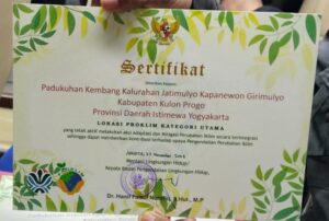 Sertifikat Proklim Utama Padukuhan Kembang Jatimulyo Kulon Progo 2025