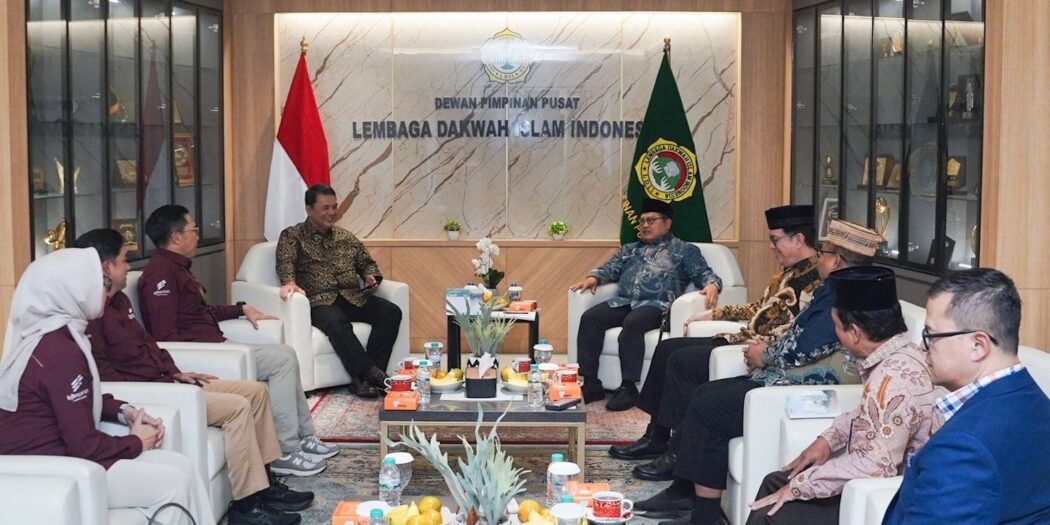 DPP LDII menerima kunjungan Bank BJB Syariah di Kantor DPP LDII. Foto: LINES