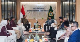 DPP LDII menerima kunjungan Bank BJB Syariah di Kantor DPP LDII. Foto: LINES