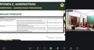 Auditor DPD LDII Kulon Progo Mengikuti Sosialisasi dan Bimtek Auditor pada Sabtu 13 Desember 2025 secara daring